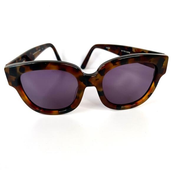 Ace & Tate Harper On the Rocks Round Tortoise Shell Sunglasses 54 21 145 - Picture 6 of 16
